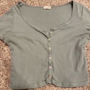 John Galt Button Down Top